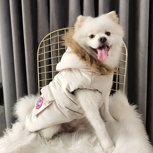Designer Dog Clothes (Canada pooch with fur)