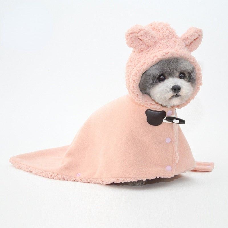 Bath Pajamas for Small Dog (Hooded Nightgown)